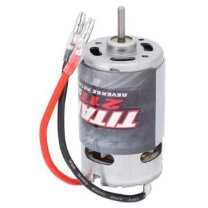 MUNEFE 21T Brushed Motor for BMW X3 RC Car 550 Reverse Rotating Motor TRX4 TRX6 Replacement
