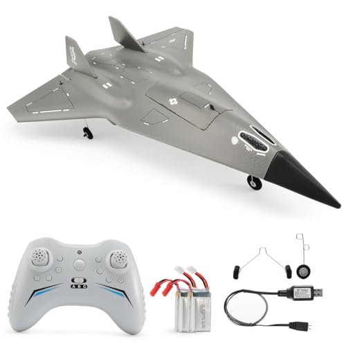 Jaming SR72 Pulse Jet RC Plane 2.4G 4CH Remote Control Airplane with Dual Motors RTF FX9672 Future Fighter Jet for Adults Kids Beginners