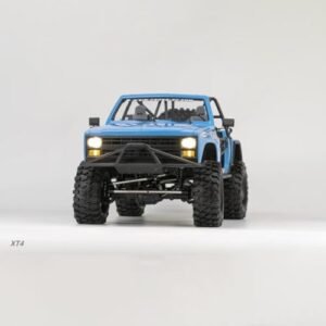 DHK Hobby RC Cars CROSSRC XT4 1/10 Scale Remote Control Off Road Crawler with Two Speed Transmission and LED Lights