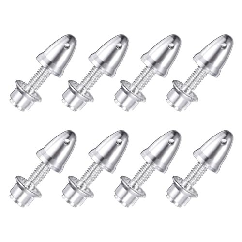 MECCANIXITY RC Plane Engine Tuning Propeller Adapter 4mm Aperture 6mm Output Axle Pack of 8