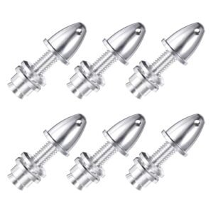 MECCANIXITY RC Plane Motor Selection Propeller Adapter 5mm Aperture 8mm Output Axle 6 Pack
