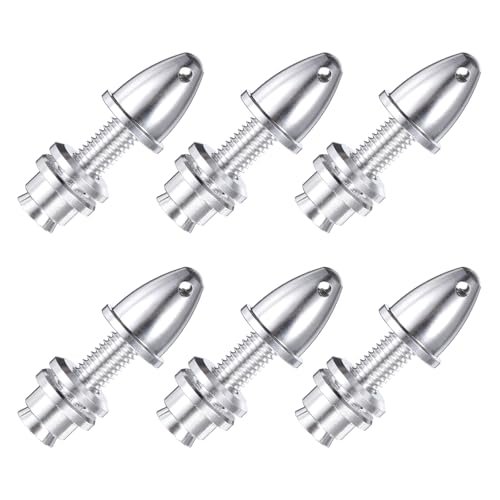 MECCANIXITY RC Plane Motor Selection Propeller Adapter 5mm Aperture 8mm Output Axle 6 Pack