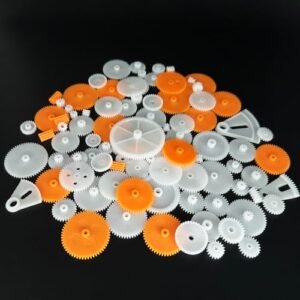 92PCS Plastic Gear Set for DC Motor RC Car Truck Robot DIY Model Toy Replacement Parts Module 0.5
