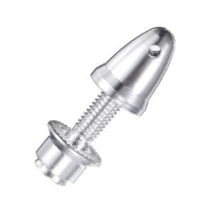 MECCANIXITY RC Plane Fuel Pump Propeller Adapter 3mm Aperture 6mm Output Axle Aluminum Spinner