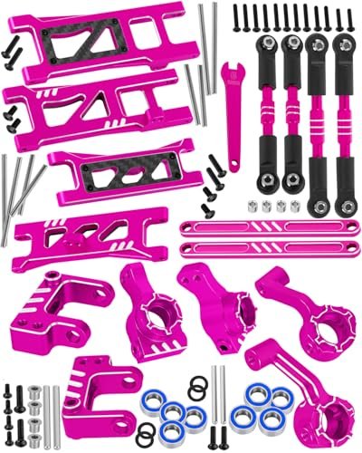 RCarmubWow Alloy Adjustable Turnbuckles Camber Links Suspension Arms for 1 10 ECX 2WD Series RC Car Ruckus ECX RC Car Upgrades