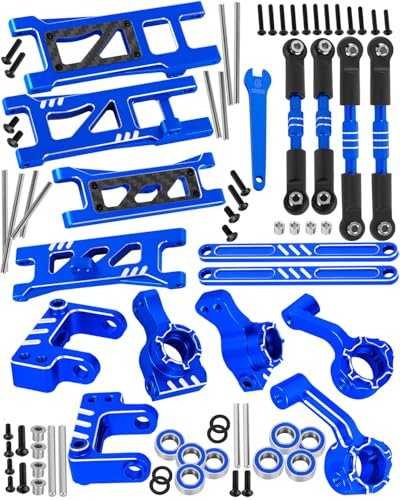 RCarmubWow Alloy Adjustable Turnbuckles Camber Links Suspension Arms for 1 10 ECX RC Truck 2WD Series
