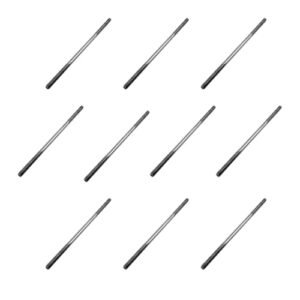 10PCS M2X50mm Stainless Steel Double End Threaded Pushrod Connector for Model RC Boat Parts DIY Projects