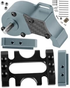 King of Shaves RC Boat Gas High Performance Aluminum Transmission Gearbox for Axial SCX10 SCX10 II SCX10 III RC Crawler Cars