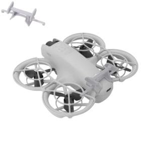 Drone Flight Tail for DJI Neo, Reduced Drag Airflow Tail Fixed Mount Drone Accessory (Gray)