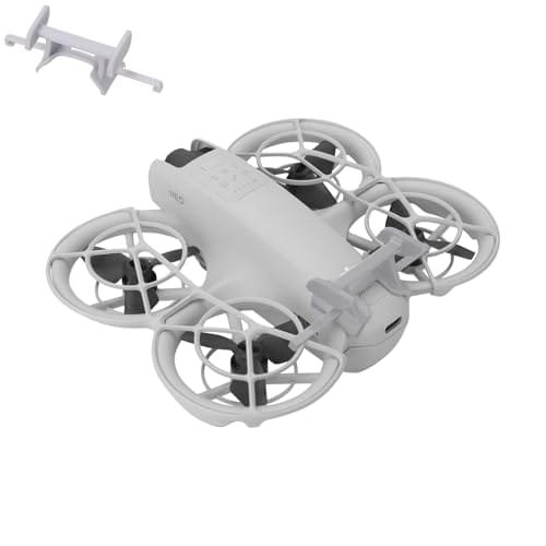 Drone Flight Tail for DJI Neo, Reduced Drag Airflow Tail Fixed Mount Drone Accessory (Gray)