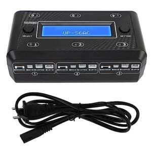 RC Willey Address Approved 6 Channel Lipo Balance Charger Discharger for RC Battery Packs