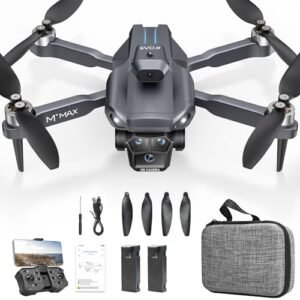 HYTOBP Brushless Motor Drone with 1080P HD Camera Foldable FPV Drone for Beginners Adults and Kids