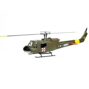 ConGamefun Remote Control Helicopter, RC Military Helicopter 2.4G 6CH Stunt RC Fighter Aircraft Model, 470-Class RC Airplane Copter RC Flying Plane Gift for Adults Beginners-RTF Version/Mode 2