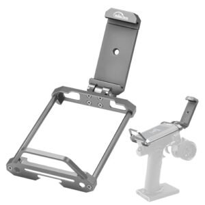 Flysky FS NB4 RC Car Frame Metal Protector with Adjustable Phone Holder Titanium Upgrade Accessory