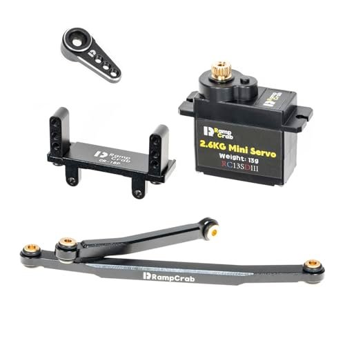 RampCrab Micro 2.6KG Servo with Steering Links for Micro Radian RC Plane CR18P Upgrade