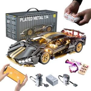 Chodia Sport 1 14 Scale Gas Powered RC Car Kits with LED Lights and Remote Control for Adults and Teens