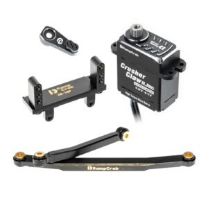 RampCrab Crusher RC Truck 11 5KG Servo with Brass Mount Bracket Steering Links and Servo Horn for CR18P