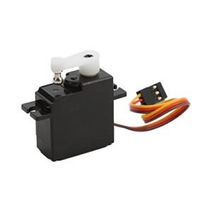 RC Willey Samsung Fridge Compatible Metal Stee Gear Servo for Wltoys 124016 124017 1 12 Scale RC Cars