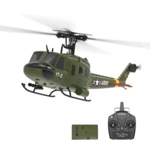 MINDKEEP YUXIANG Apache RC Helicopter 1 7 Scale 2.4G 6CH 6G 3D Stabilized Aircraft with High Efficiency Brushless Motor and 6 Axis Gyro RTF 1 Battery
