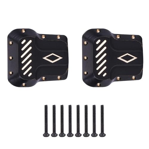 A10 RC Jet TRX4M Brass Diff Cover Portal Axles Housing Upgrade for 1/18 RC Crawler