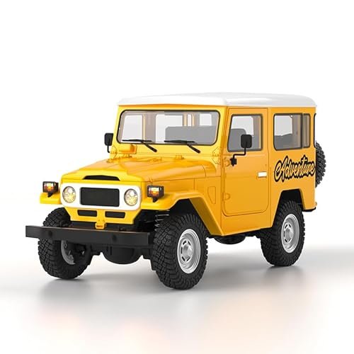 Wheelfun HG RC Truck 4X4 Off Road Electric Crawler Car 1/16 FJ40 Climbing Model with 2 4G Remote Controller