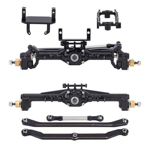 AMK TRX4M Portal Axles Widened by 20mm Brass Upgrade for 1/18 RC Crawler with RC Willey Payment Options