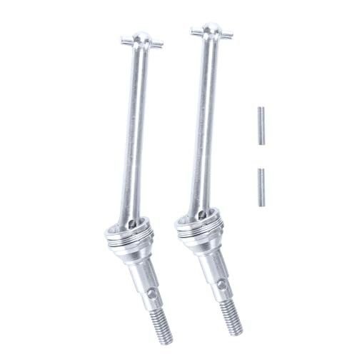 Evmore 1/16 Scale RC Car Front Rear Metal Drive Shaft CVD Set 16410 for Model EM RC01 Enhance Your RC Submarine Missile Launch Experience