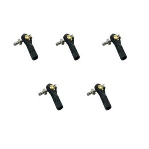 5PCS M2X19mm Lever Steering Linkage Tie Rod End Ball Head End with Screw and Nuts RC Plane Parts Name for DIY Model Toy