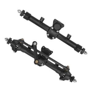 Original RC Rockwell Axles Set Front Rear for SCX24 AX24 Deadbolt JLU C10 Bronco Gladiator Axial 1/24 RC Crawler Plastic Assembled Portal Replacement AXI31609