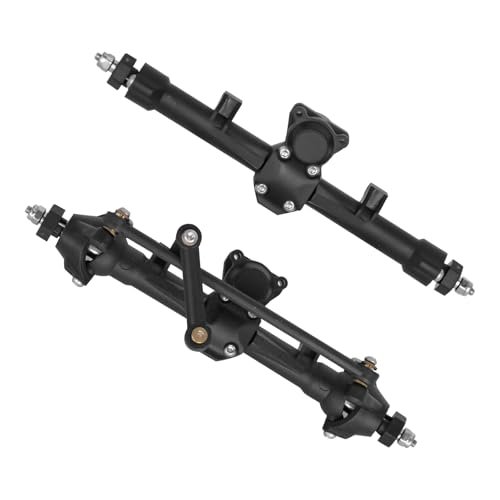 Original RC Rockwell Axles Set Front Rear for SCX24 AX24 Deadbolt JLU C10 Bronco Gladiator Axial 1/24 RC Crawler Plastic Assembled Portal Replacement AXI31609