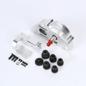 RCAWD Power Products RC Boost Box Full Metal Center Gearbox 57T Motor Gear Assembly for Arrma 3s 4s Blx Mega550 Models