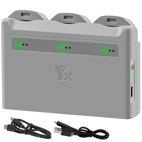 Just RC Wraps DJI NEO Two Way Charging Hub Fast Charger Case Station Battery Manager with Charge Cable PD65W Charging 3 Batteries in 42 Minutes