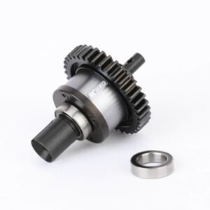 RCAWD 36T Full Metal Center Differential Assembly for LOSI 1/10 Baja Rey 2 0 Titanium Compatible with 1/10 Scale RC Snow Tracks