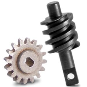 RC Willey Bedroom Furniture Axle Gears Steel 16T Worm Gears Set for SCX24 Front Rear Axles Compatible with AX24 Axial SCX24 C10 JLU Gladiator Bronco Deadbolt 1/24 RC Crawler Car