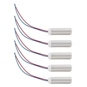 The Creed RC Willey 5PCS Mini Waterproof Vibration Motor 1.5 3V DC 8000 24000 RPM 24x7mm Wire Length 60mm for Model Airplane Remote Control