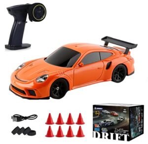 YounggDiy 1 43 Mini Hot Wheels RC Drift Car 2.4G 4WD Full Proportion Electric Racing Drift Car Model with Gyro Indoor RC Toys Gift RTR Version