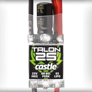 Castle Creations Talon Series ESCs 25amp No Data Logging Robust BEC