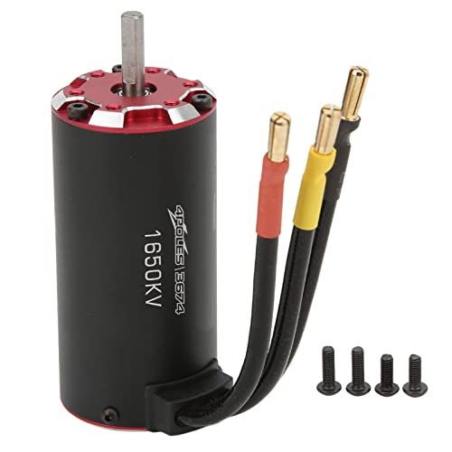Lybunair 3674 1650KV 4 Pole Supersonic Brushless Sensor Motor for 1/8 1/10 RC Car Upgrade Parts