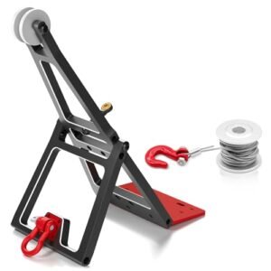 OGRC Aluminum 1/10 RC Dakar Truck Build Kit with Tow Crane and Winch for SCX10 TRX4 Capra LCG Chassis DIY Accessories