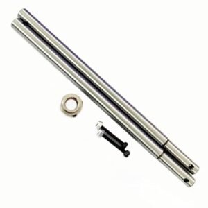 STASRC 2Pcs 500ESP PRO Helicopter Main Rotor Shaft for Align T-rex 500 Helicopter