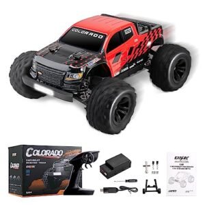 EAZYRC 1 18 Chevrolet Colorado Brushless RC Truck with High Performance RC Colorado Engine 45km h Speed Remote Control Car for Adults