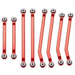 DEWOKI Red Zephyr RC Plane High Clearance Links Chassis Links for Redcat Ascent 18 1/18 Scale RC Crawler