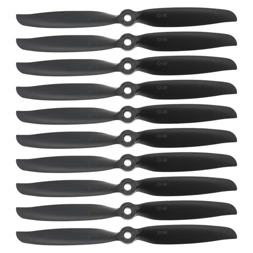 SING F LTD Lexus RC F Wheels 10pcs 6040 6x4E Remote Control Propellers 152x15mm Compatible with Aircraft Quadcopter Remote Control 2200KV 2400KV 2450KV Motor Black Aperture 5mm