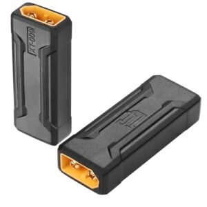 Antianxia 2Pcs XT60 Male to Male Connector Wireless Adapter for New Bright RC Battery 19.2 V LiPo FPV NiHM Battery ESC Charger Plug Conversion
