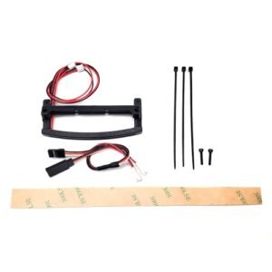 JOYSOG RC Bulldozer 1/14 Front Headlights and Rear Taillight Kit Durable PLA Plastic Crawler Accessories