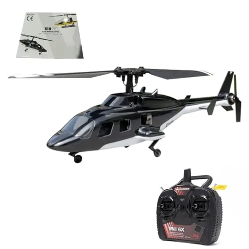 URFunModel V3 Build It Yourself RC Plane 2.4G 5CH Remote Control Helicopter with LED Lights Ready to Fly