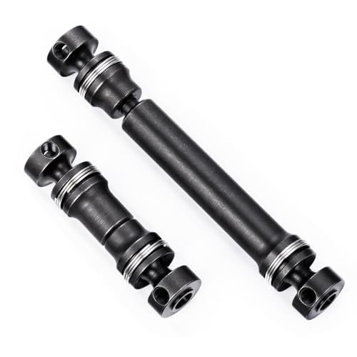 DEWOKI 1114 Steel Drive Shafts for 1/16 TRX E REVO Summit XVL Slash 4WD Upgrade Parts