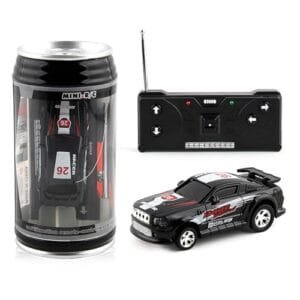 Tainrunse Coke Can RC Car Mods Mini Remote Control Drift Car with Roadblocks for Kids
