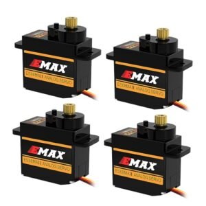 EPINON Emax Servo ES08MAII 12g Analog RC Servo Upgrade for 1972 Camaro RC Car and 1 24 Axial SCX24 Models 4PCS