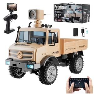 Dodoore RC Willey Military Discount 1 16 Scale Remote Control Truck with Camera All Terrain Off Road RC Rock Crawler for Kids Adults